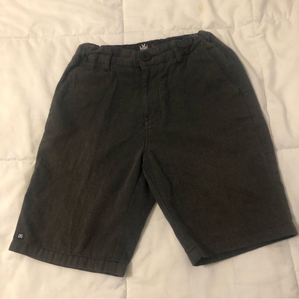 Micros big boys skater walking shorts black size 10